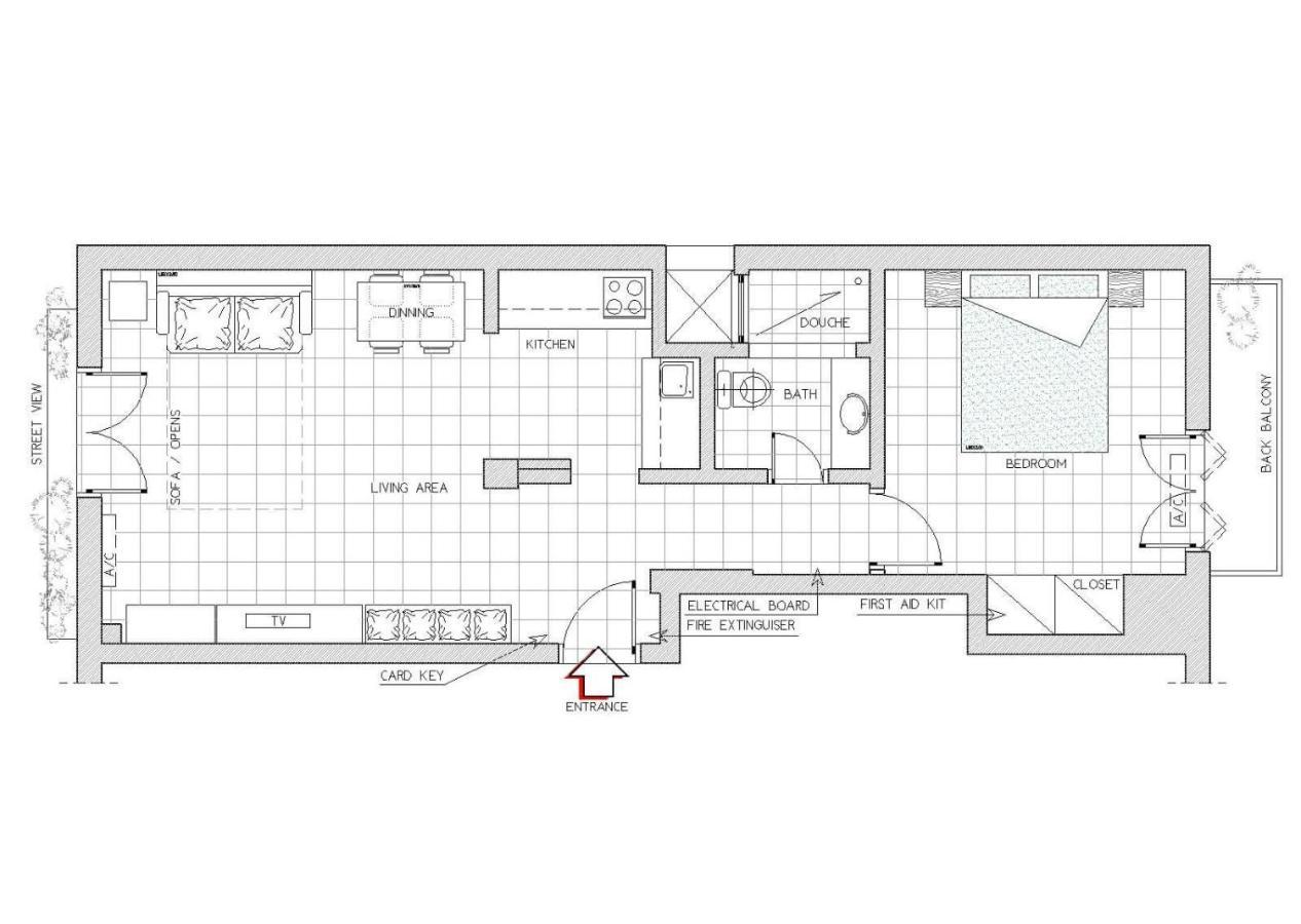 Smart Apartment, Athens. Eksteriør billede